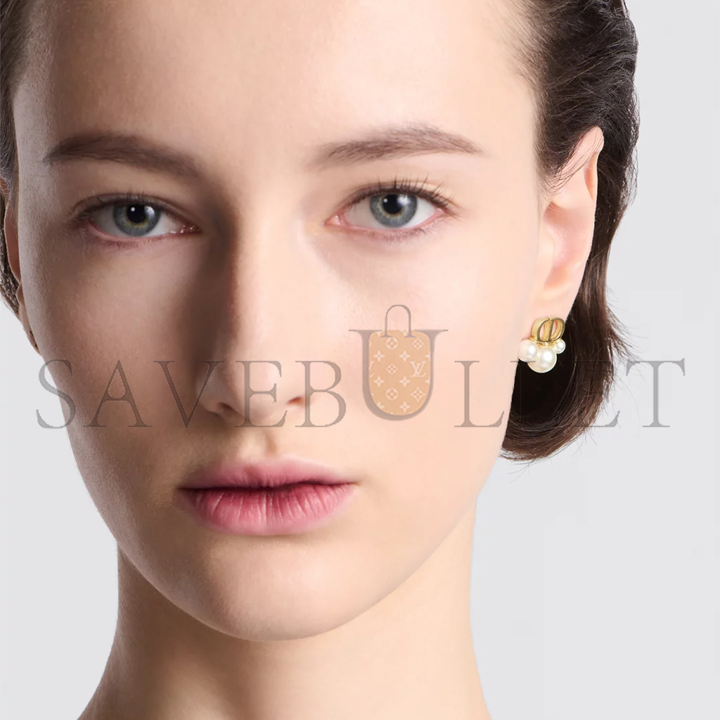 D*or triptyque mini stud earrings e3265womrs_d301